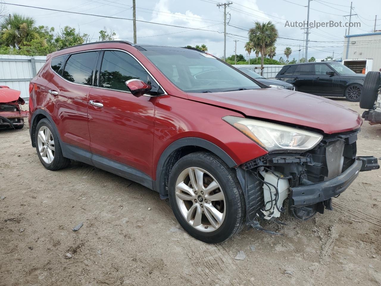 2015 Hyundai Santa Fe Sport  Red vin: 5XYZW4LAXFG241018