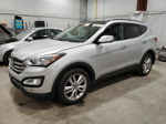 2014 Hyundai Santa Fe Sport  Silver vin: 5XYZWDLA1EG130324