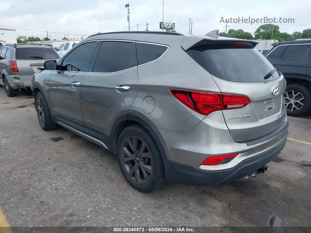 2018 Hyundai Santa Fe Sport 2.0t Ultimate Gray vin: 5XYZWDLA3JG522442