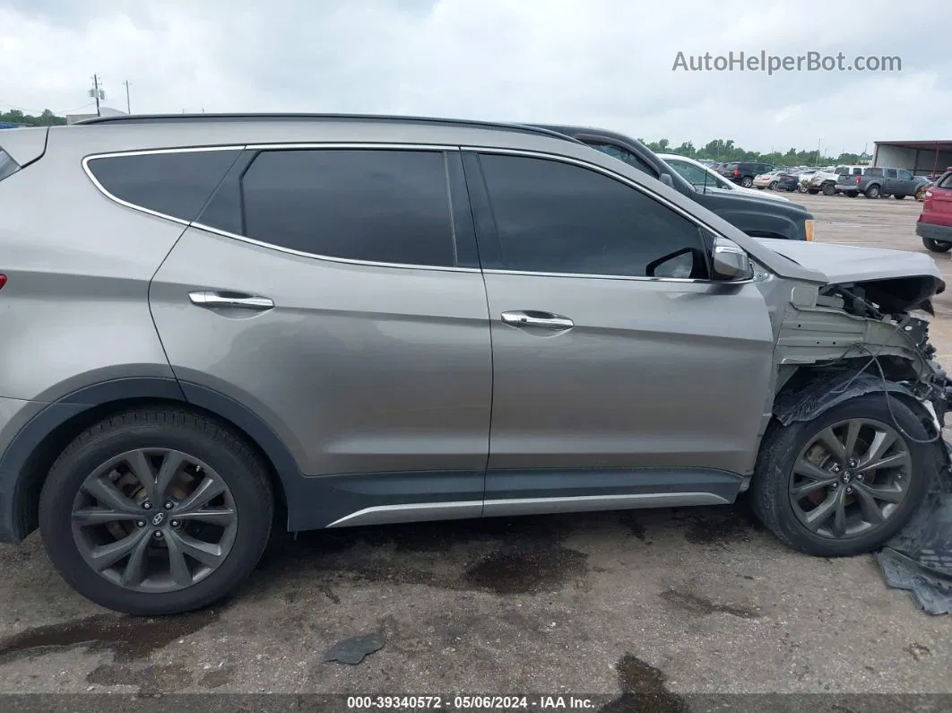 2018 Hyundai Santa Fe Sport 2.0t Ultimate Gray vin: 5XYZWDLA3JG522442