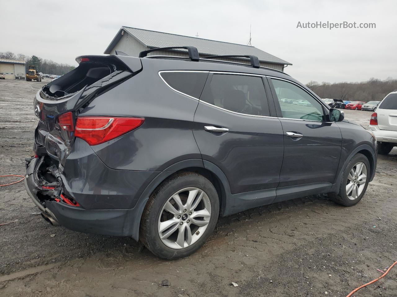 2015 Hyundai Santa Fe Sport  Gray vin: 5XYZWDLA4FG292756