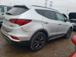 2018 Hyundai Santa Fe Sport  Silver vin: 5XYZWDLA5JG508509