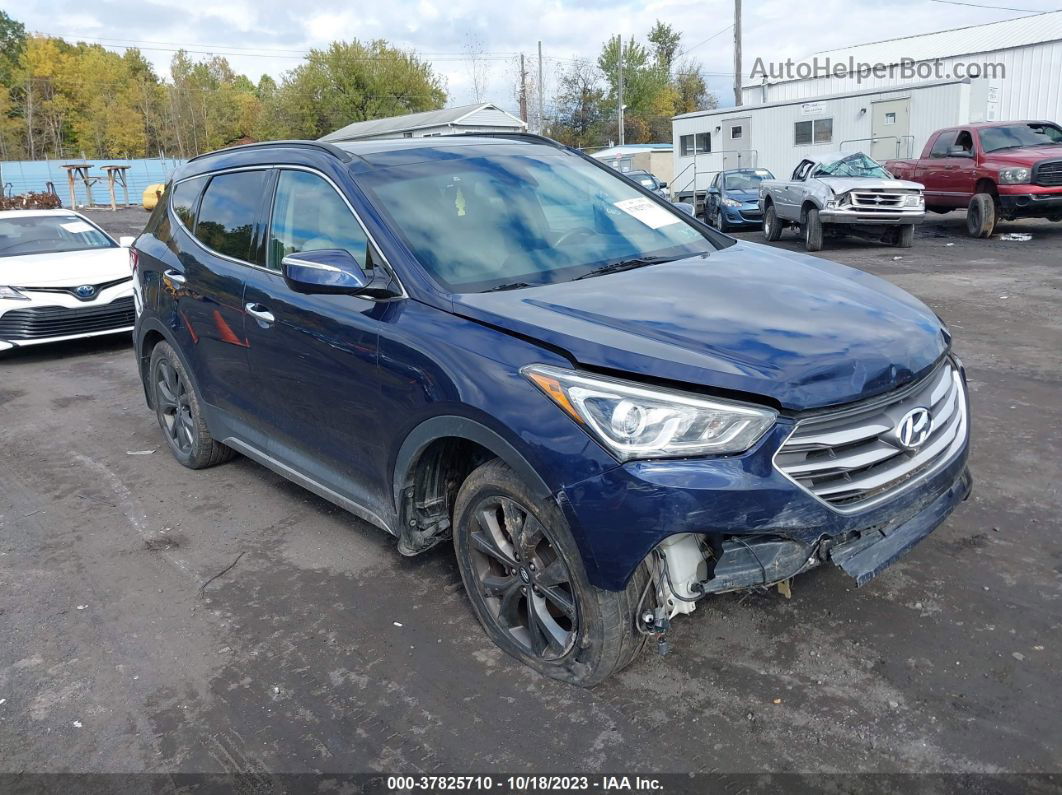 2018 Hyundai Santa Fe Sport 2.0t Ultimate Blue vin: 5XYZWDLA5JG513452