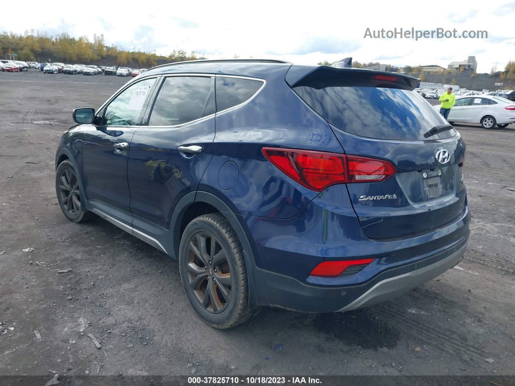 2018 Hyundai Santa Fe Sport 2.0t Ultimate Blue vin: 5XYZWDLA5JG513452