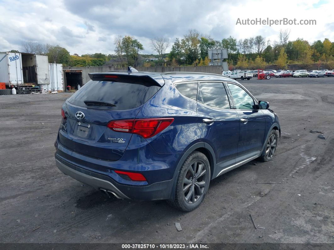 2018 Hyundai Santa Fe Sport 2.0t Ultimate Blue vin: 5XYZWDLA5JG513452