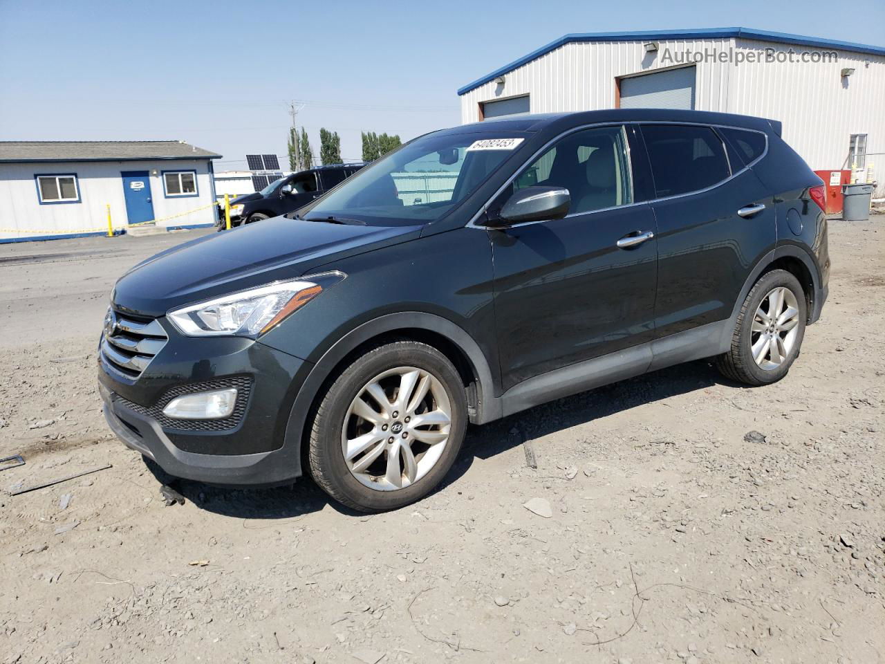 2013 Hyundai Santa Fe Sport  Gray vin: 5XYZWDLA6DG027236