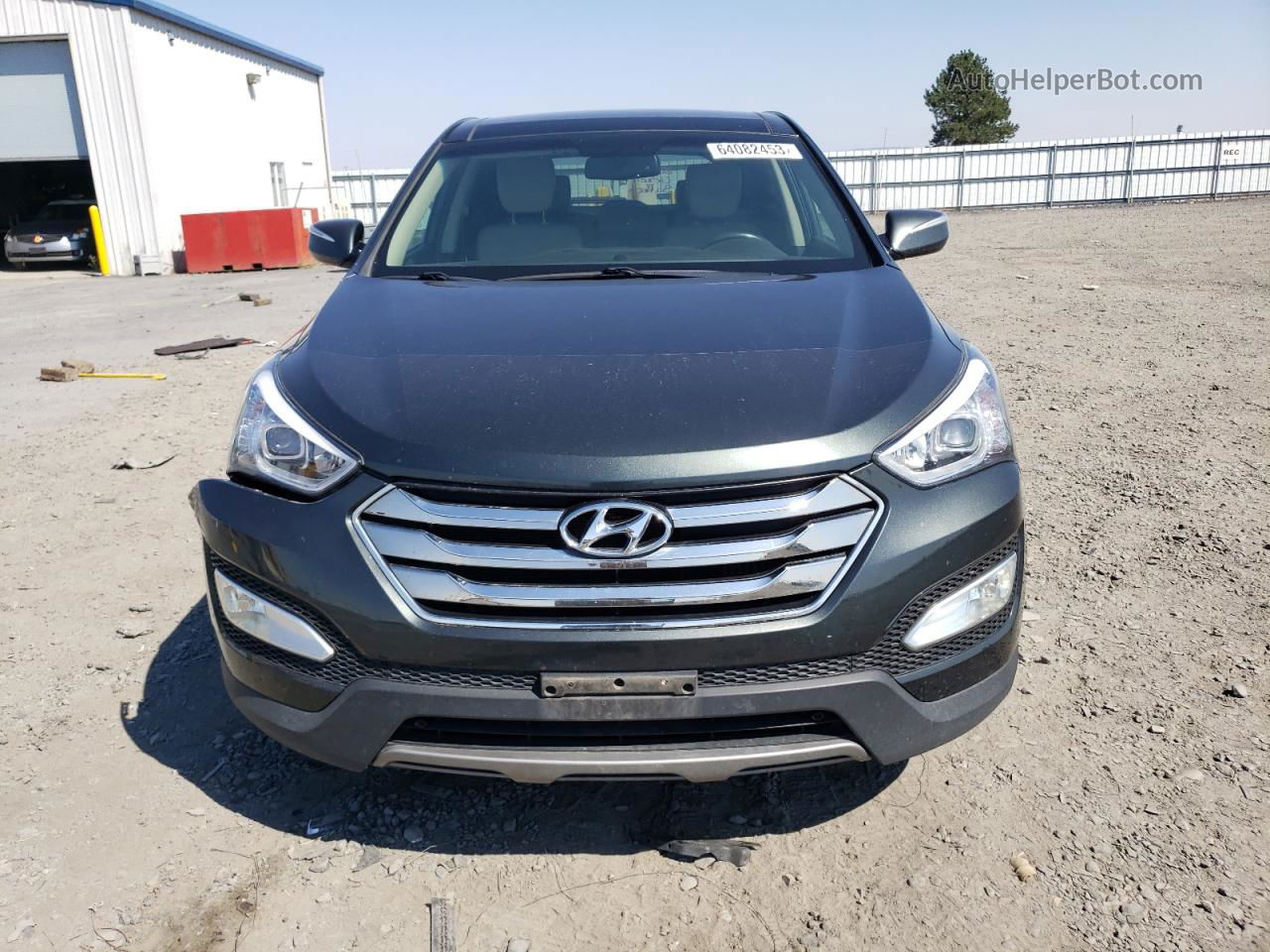 2013 Hyundai Santa Fe Sport  Gray vin: 5XYZWDLA6DG027236