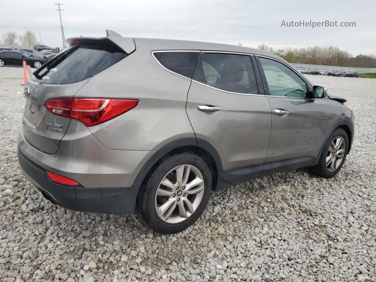 2013 Hyundai Santa Fe Sport  Серый vin: 5XYZWDLA6DG105417