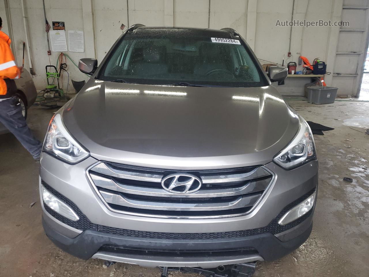 2014 Hyundai Santa Fe Sport  Gray vin: 5XYZWDLA6EG187165