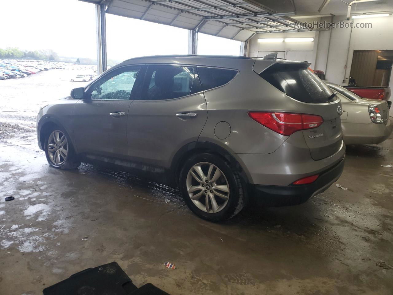 2014 Hyundai Santa Fe Sport  Gray vin: 5XYZWDLA6EG187165