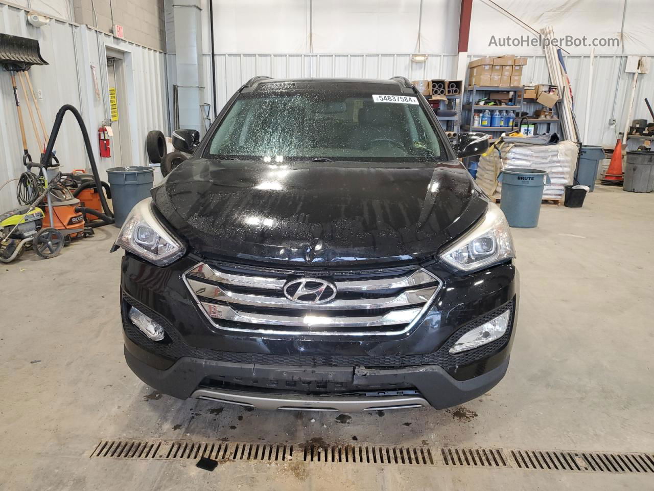 2014 Hyundai Santa Fe Sport  Black vin: 5XYZWDLA8EG136119