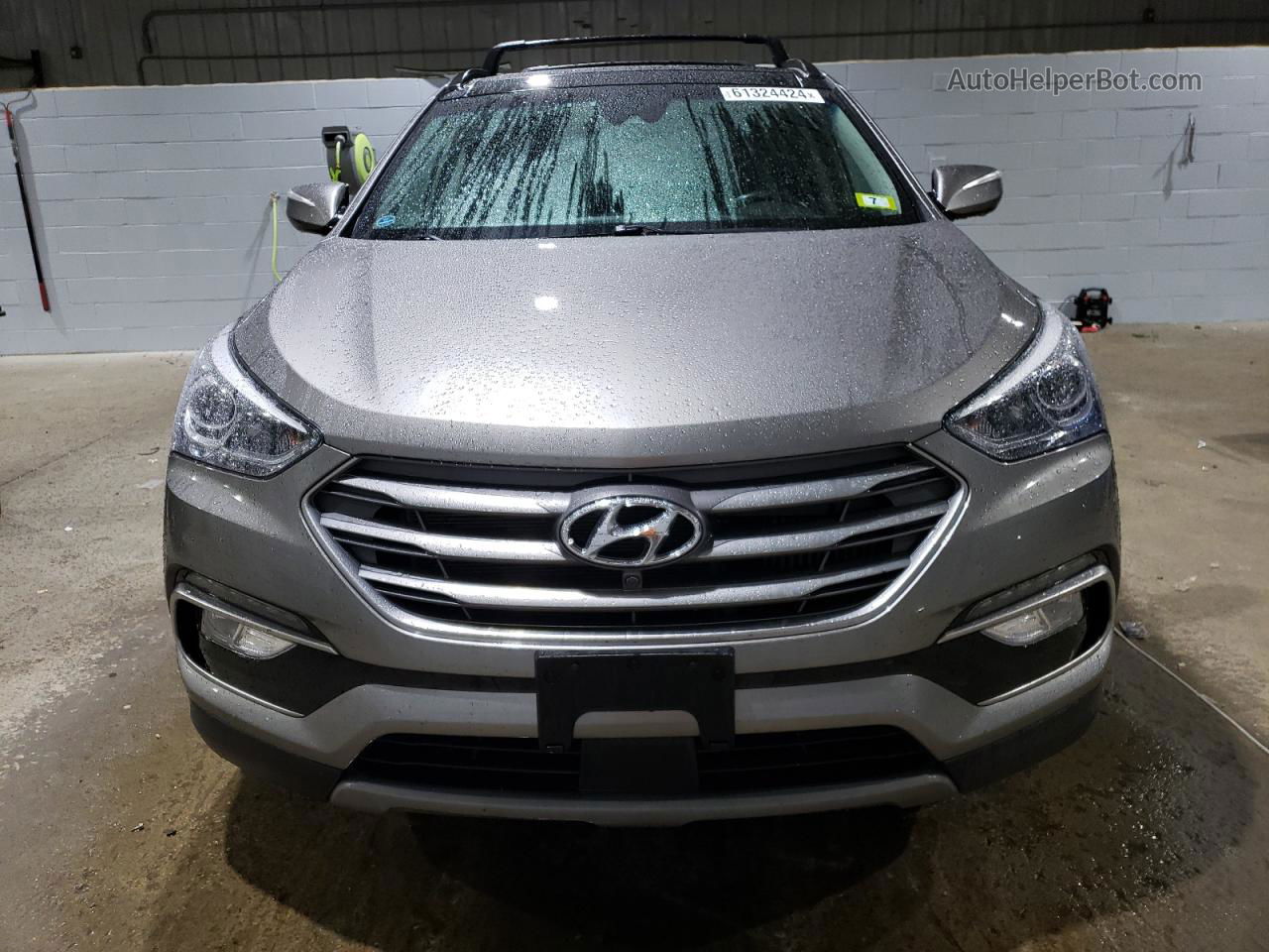 2018 Hyundai Santa Fe Sport  Серый vin: 5XYZWDLA8JG529256