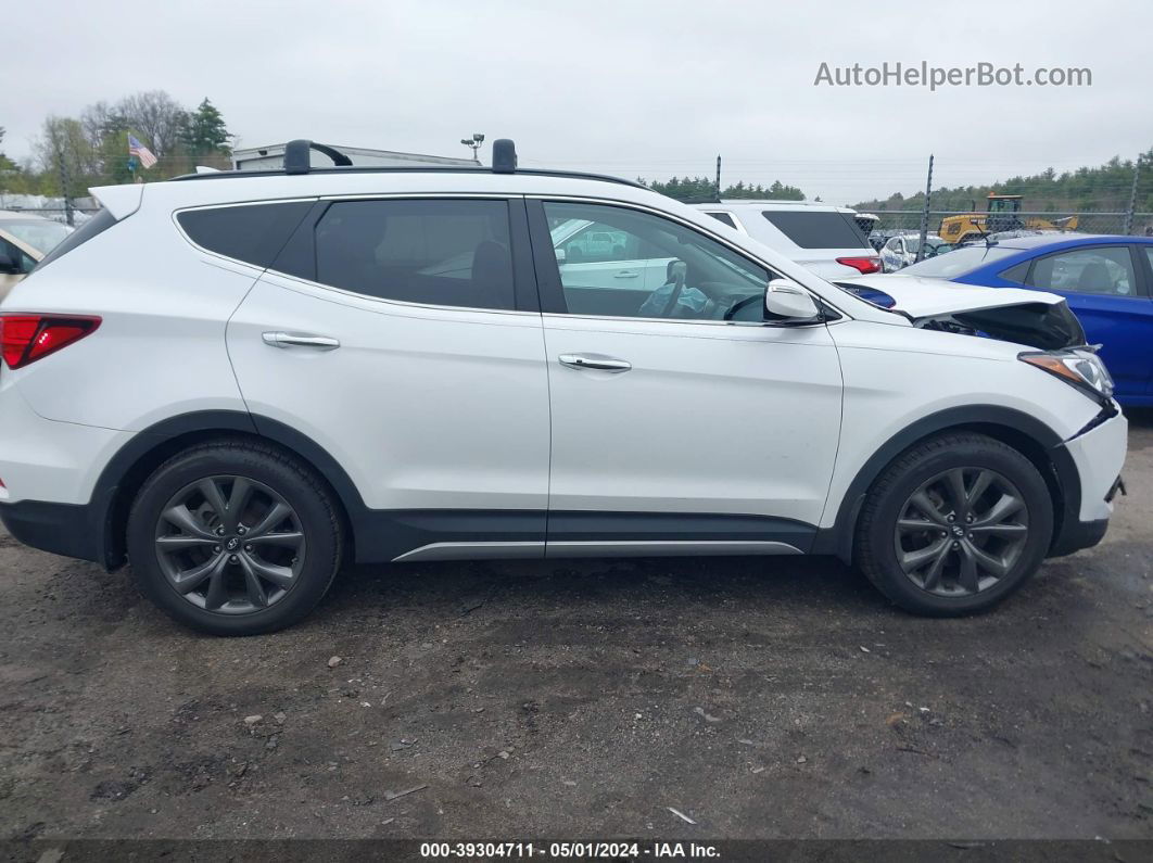 2018 Hyundai Santa Fe Sport 2.0t Ultimate White vin: 5XYZWDLA8JG544775