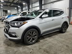 2018 Hyundai Santa Fe Sport  Silver vin: 5XYZWDLA9JG507296