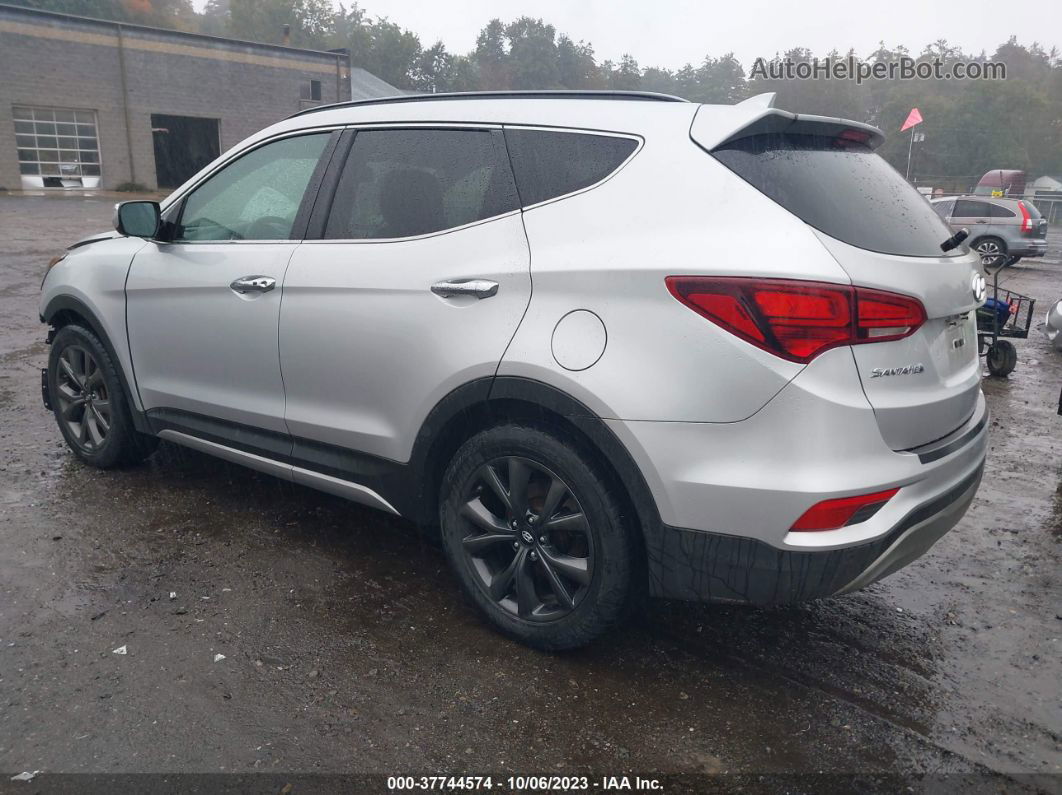 2018 Hyundai Santa Fe Sport 2.0t Ultimate Silver vin: 5XYZWDLA9JG518511