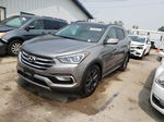 2018 Hyundai Santa Fe Sport  Silver vin: 5XYZWDLA9JG537754