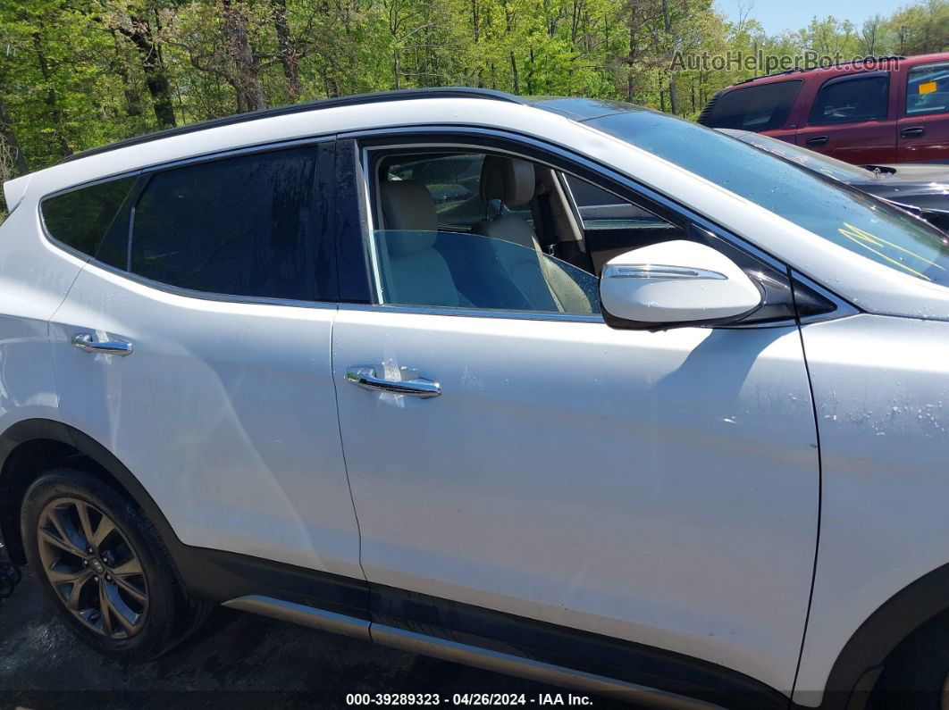 2018 Hyundai Santa Fe Sport 2.0t Ultimate White vin: 5XYZWDLAXJG518419