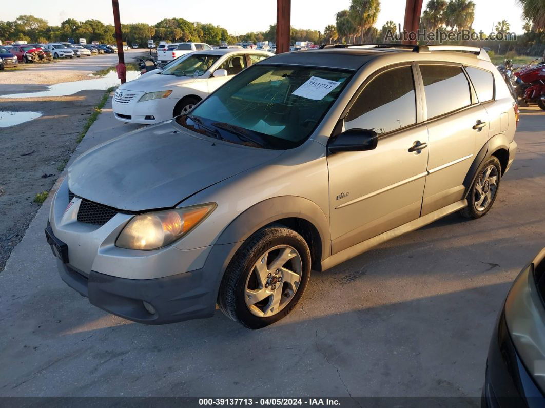 2004 Pontiac Vibe   Gray vin: 5Y2SL62804Z425676