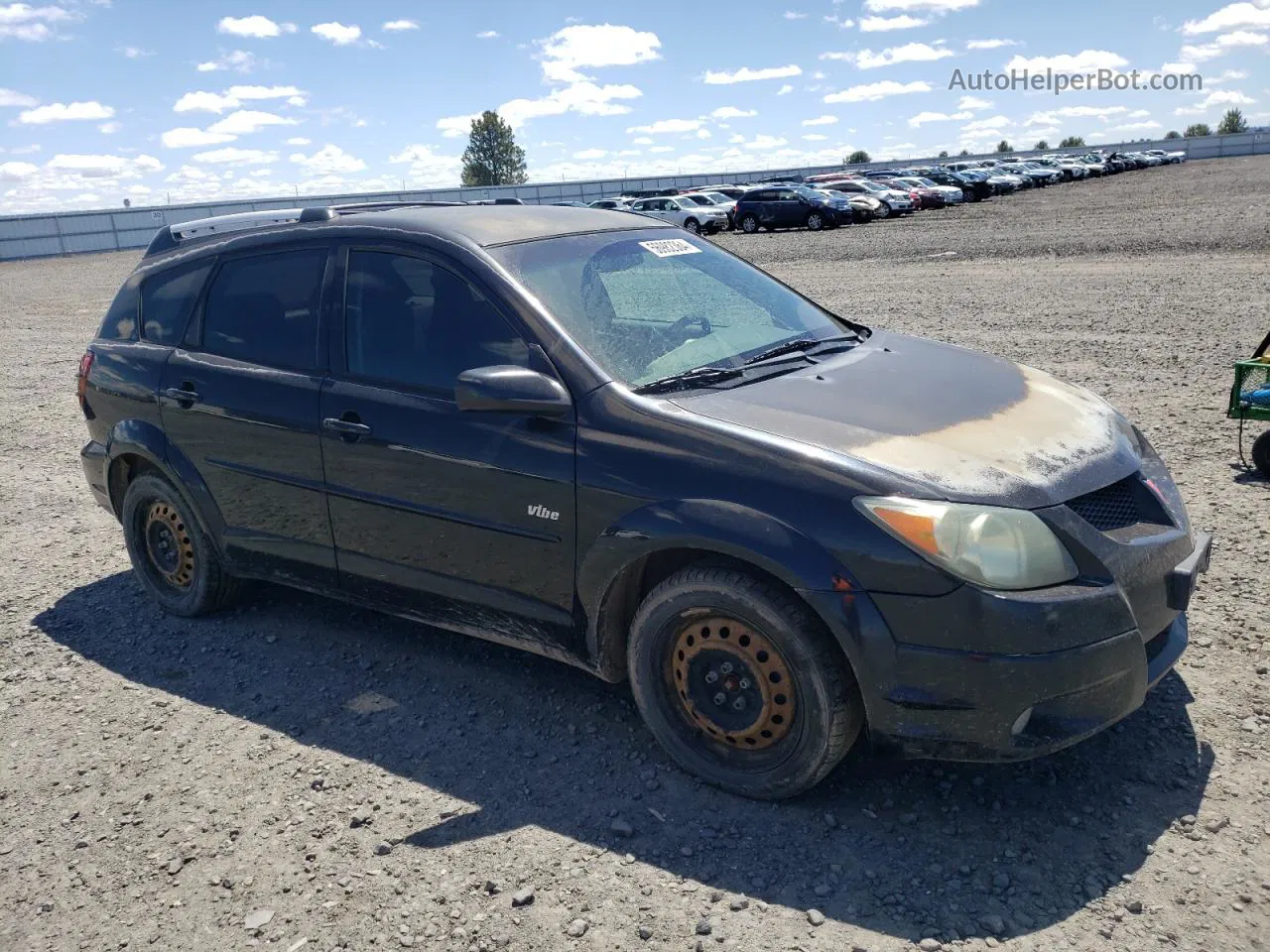 2004 Pontiac Vibe  Черный vin: 5Y2SL62814Z448626