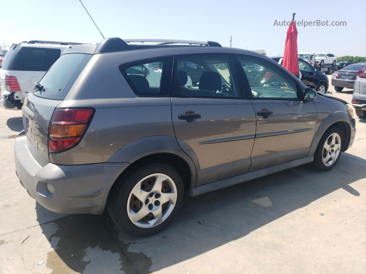 2004 Pontiac Vibe  Gray vin: 5Y2SL62824Z407972