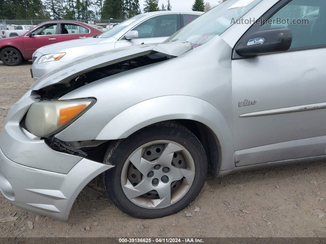 2004 Pontiac Vibe   Серебряный vin: 5Y2SL62824Z461353