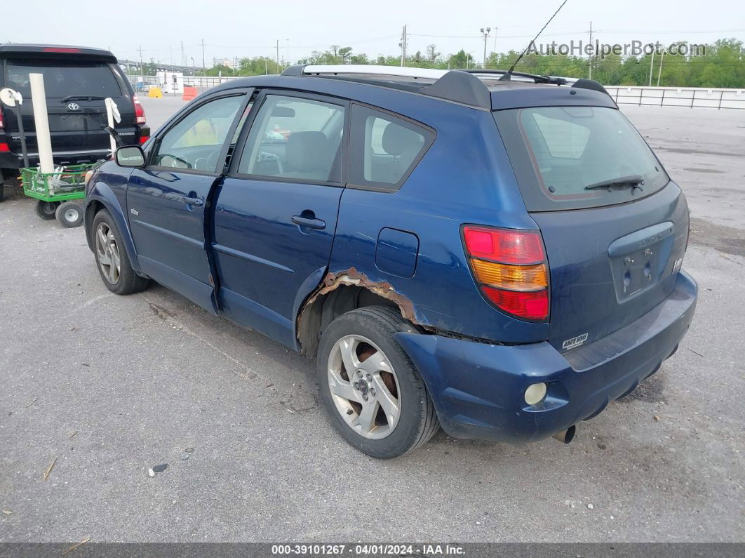 2004 Pontiac Vibe   Blue vin: 5Y2SL62854Z435412