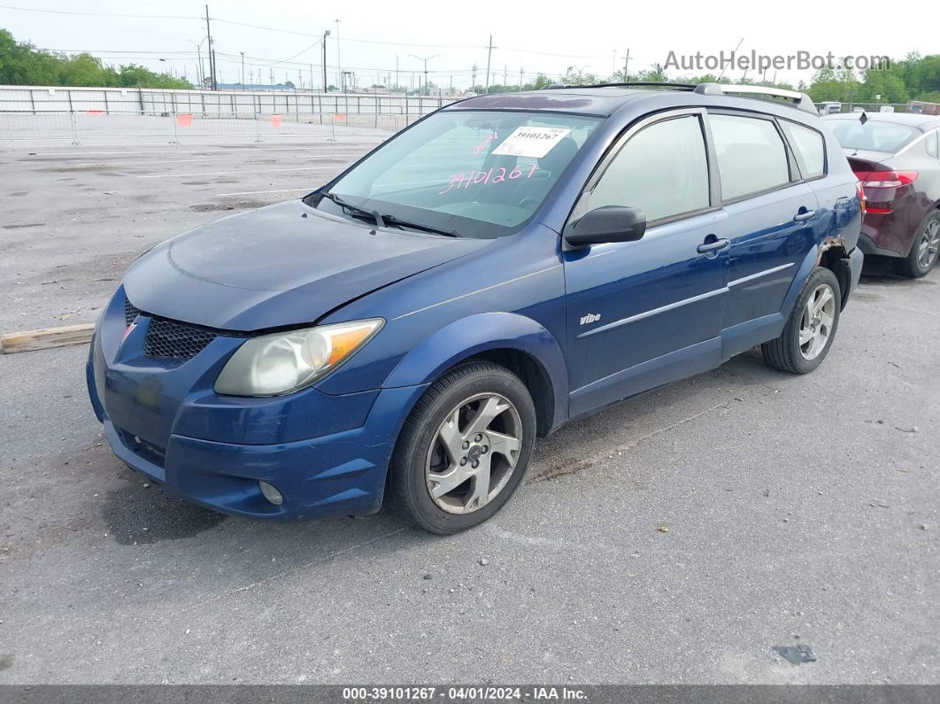 2004 Pontiac Vibe   Синий vin: 5Y2SL62854Z435412