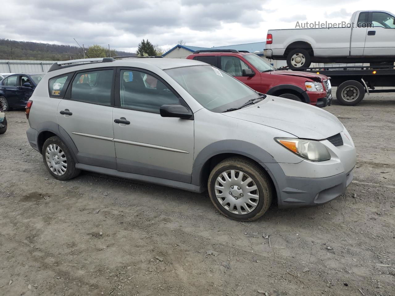 2004 Pontiac Vibe  Silver vin: 5Y2SL62854Z459869