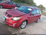 2004 Pontiac Vibe   Red vin: 5Y2SL62864Z444653