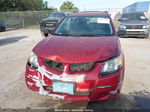 2004 Pontiac Vibe   Red vin: 5Y2SL62864Z444653