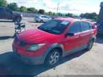 2004 Pontiac Vibe   Red vin: 5Y2SL62874Z413038