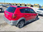 2004 Pontiac Vibe   Red vin: 5Y2SL62874Z413038