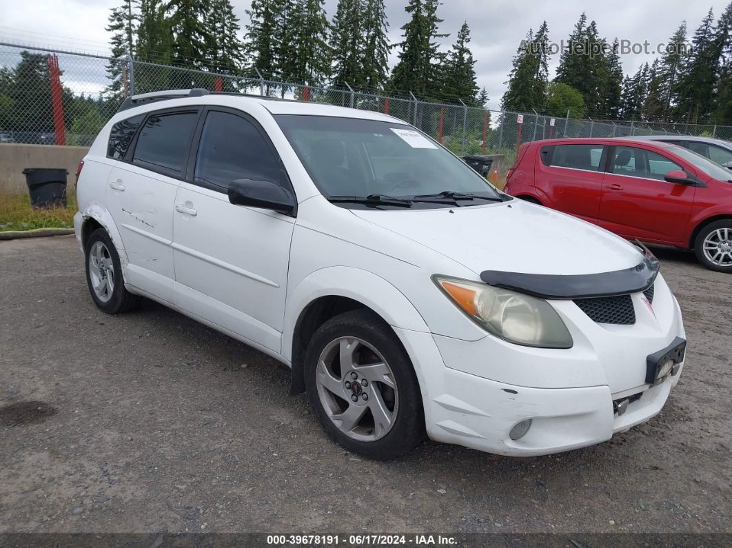 2004 Pontiac Vibe   White vin: 5Y2SL62874Z433631