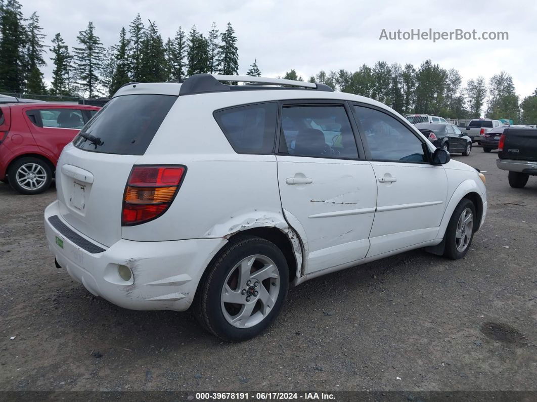 2004 Pontiac Vibe   White vin: 5Y2SL62874Z433631