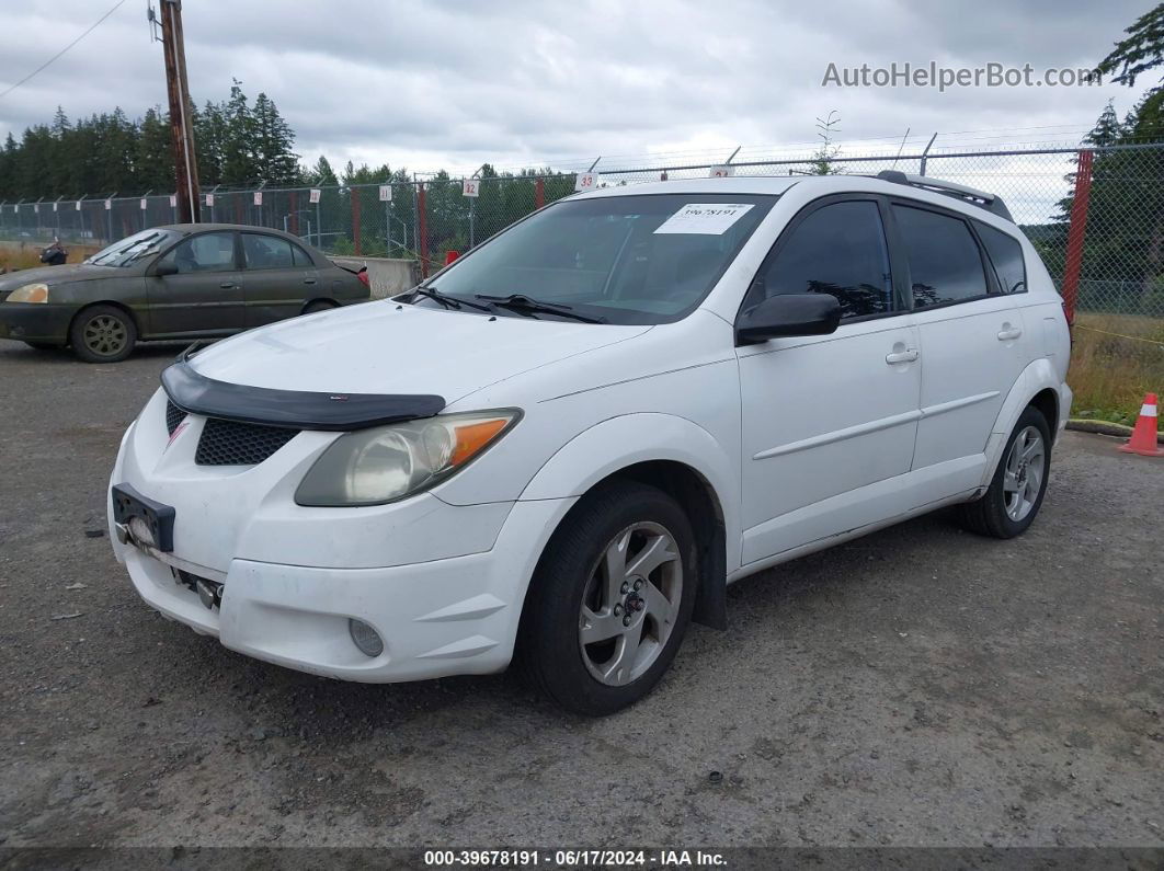 2004 Pontiac Vibe   White vin: 5Y2SL62874Z433631