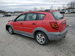 2004 Pontiac Vibe  Red vin: 5Y2SL62884Z437705