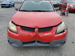 2004 Pontiac Vibe  Red vin: 5Y2SL62884Z437705