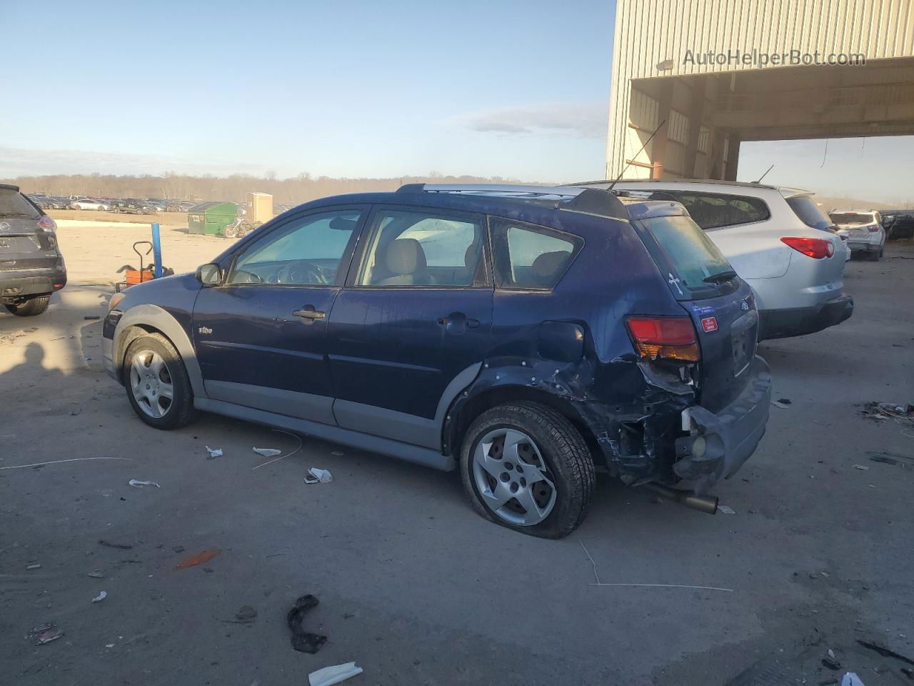 2004 Pontiac Vibe  Синий vin: 5Y2SL62894Z430357