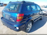 2004 Pontiac Vibe   Blue vin: 5Y2SL64814Z468341