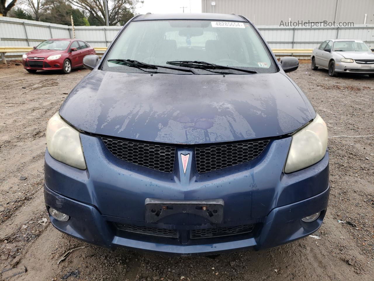 2004 Pontiac Vibe  Синий vin: 5Y2SM62804Z401763