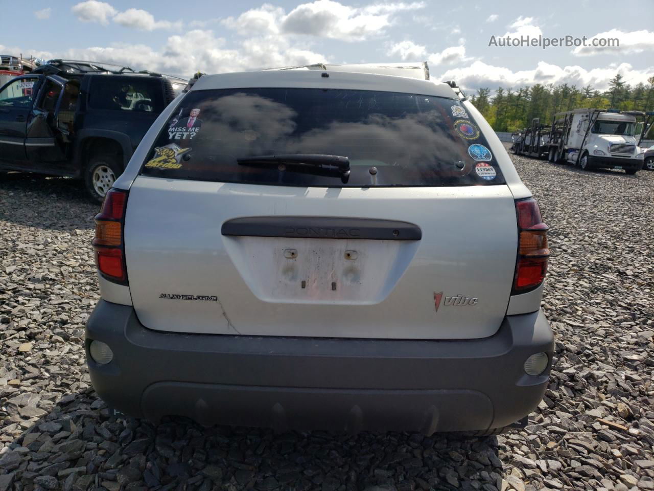 2004 Pontiac Vibe  Серебряный vin: 5Y2SM62844Z402494