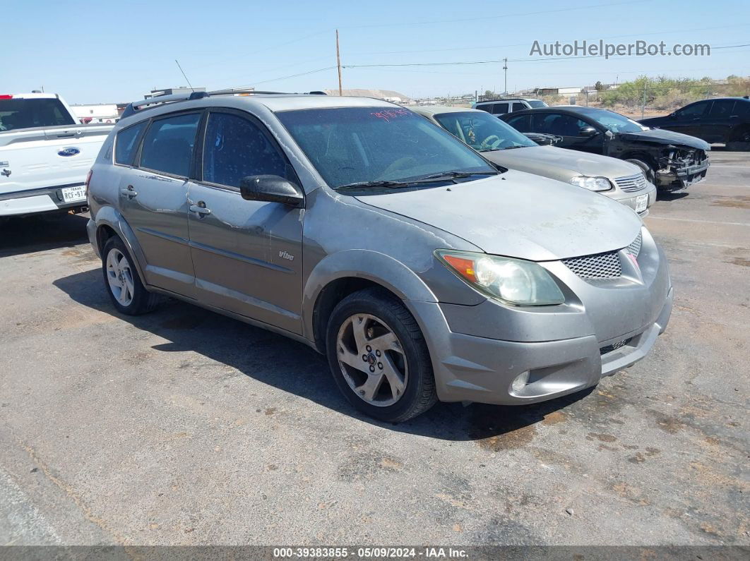 2004 Pontiac Vibe   Gray vin: 5Y2SM64844Z459775