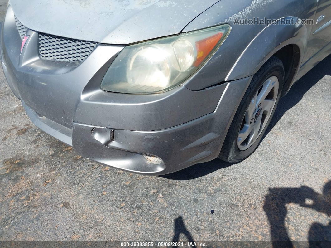 2004 Pontiac Vibe   Gray vin: 5Y2SM64844Z459775