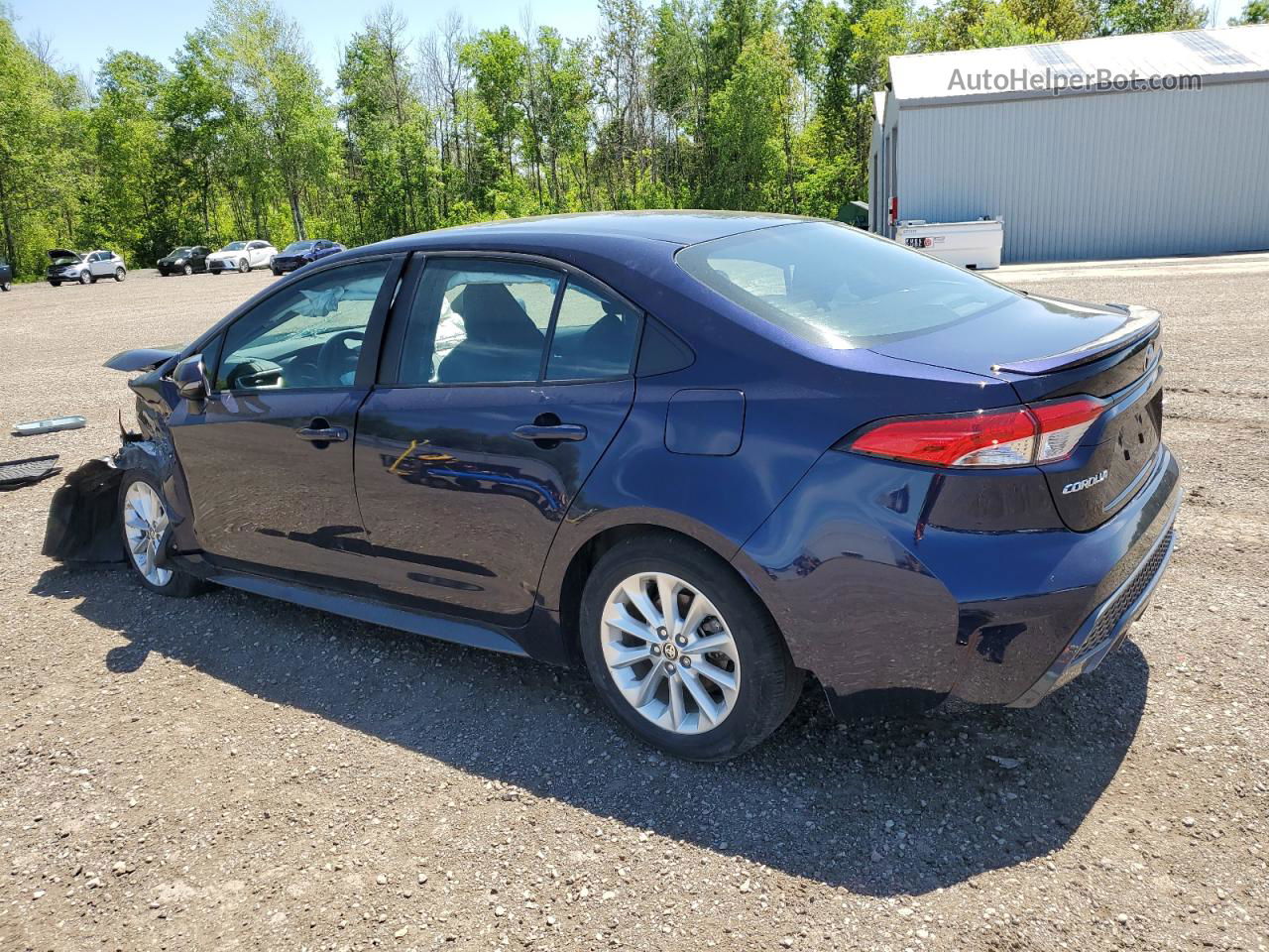 2021 Toyota Corolla Se Blue vin: 5YFB4MBE4MP084641