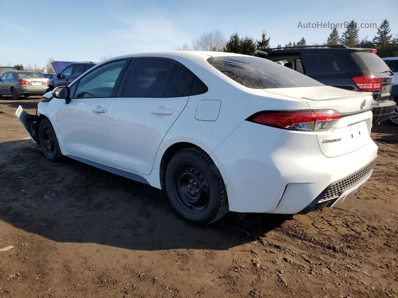 2020 Toyota Corolla Se Белый vin: 5YFB4RBE1LP006118