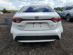 2021 Toyota Corolla Le White vin: 5YFBPMBE6MP200977