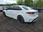 2021 Toyota Corolla Le White vin: 5YFBPMBE6MP200977