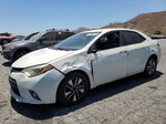 2014 Toyota Corolla Eco White vin: 5YFBPRHE2EP031028