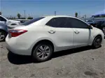 2014 Toyota Corolla Eco White vin: 5YFBPRHE2EP031028