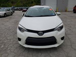 2015 Toyota Corolla Eco White vin: 5YFBPRHE3FP225908